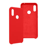 Funda Ghia De  Silicon Color Rojo Con Mica Para Huawei Y6s
